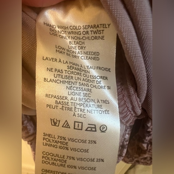 Medium Anthropologie pilcro Hadley velvet button down collar shirt pink print - Picture 7 of 14